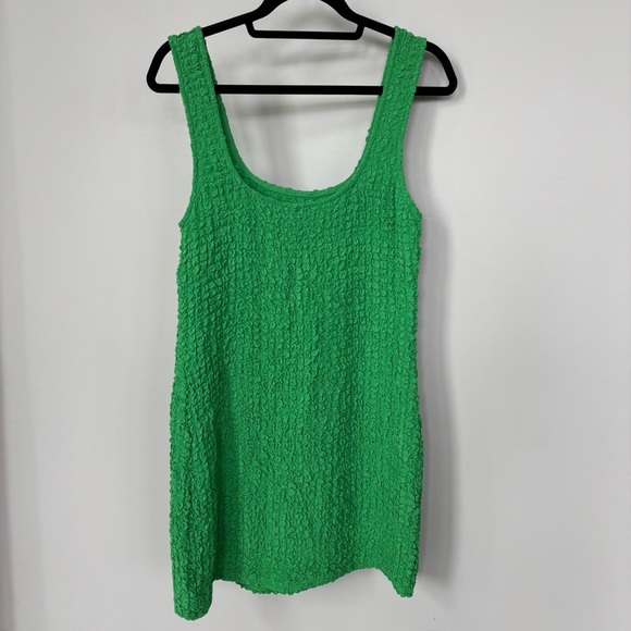 Rails Julie Crinkled Popcorn Mini Dress Size L - Picture 3 of 8